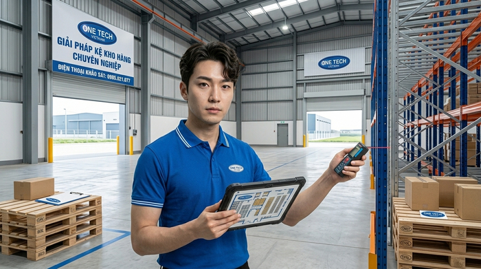 Khảo sát mặt bằng kho trước khi thiết kế kệ pallet Bắc Ninh