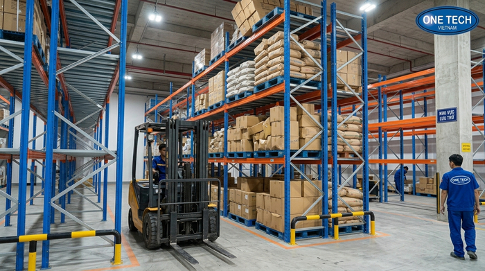 Các lỗi cần tránh khi lắp đặt kệ pallet trong kho tải trọng nặng