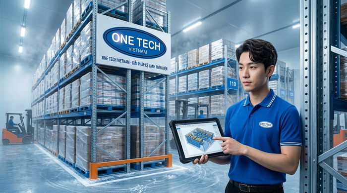 Tư vấn kệ kho lạnh Bắc Ninh OneTech Group Tư vấn thiết kế kệ kho lạnh Bắc Ninh bởi OneTech Group