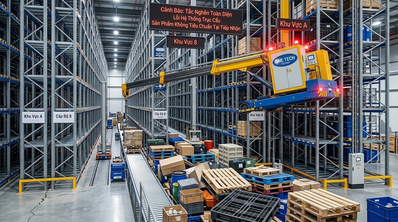 Các lỗi cần tránh khi lắp đặt kệ kho ASRS cho nhà máy Bắc Ninh