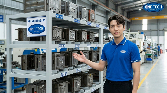 Kệ Khuôn Bắc Ninh giúp giảm thời gian tìm kiếm khuôn trong nhà máy