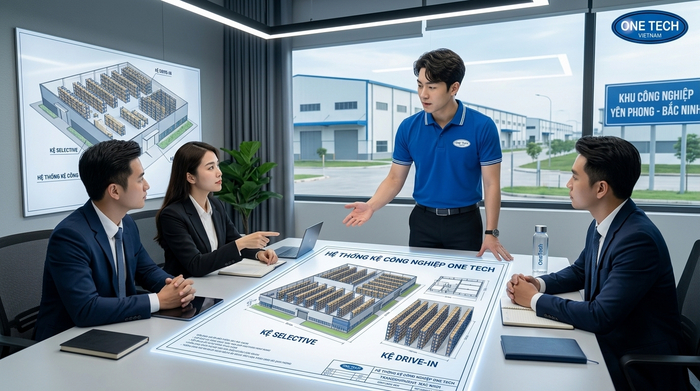 Tư vấn giải pháp lưu trữ cho kho trung chuyển Bắc Ninh theo nhu cầu doanh nghiệp