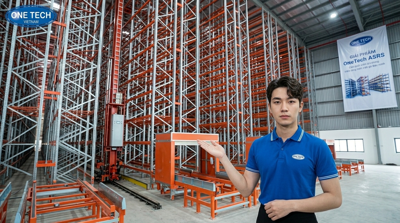 Tư vấn kệ kho ASRS Bắc Ninh bởi Kệ kho hàng Bắc Ninh trực thuộc OneTech
