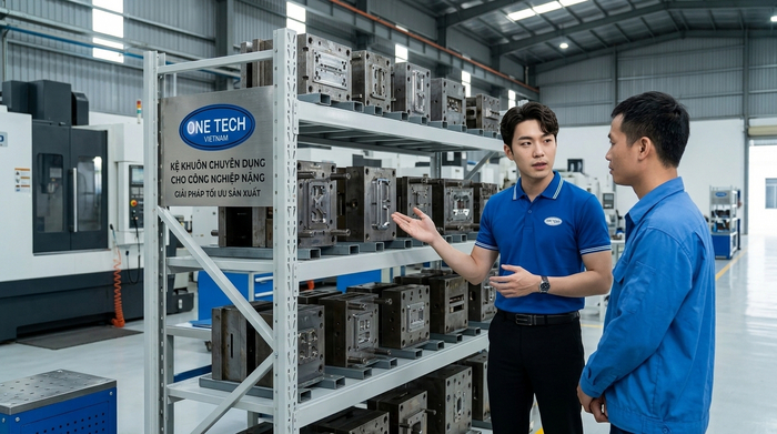 Tư vấn Kệ Khuôn Bắc Ninh cho nhà máy sản xuất bởi OneTech