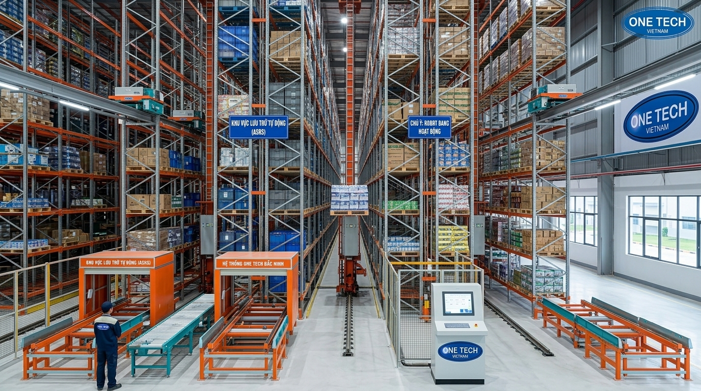 Ứng dụng kệ kho ASRS tại các khu công nghiệp Bắc Ninh