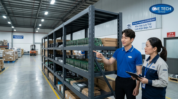 Lắp đặt kệ sắt tại khu công nghiệp Bắc Ninh Ứng dụng kệ kho công nghiệp tại khu công nghiệp Bắc Ninh