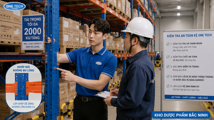 Đào tạo vận hành kệ kho dược phẩm Đào tạo nhân sự vận hành kệ kho dược phẩm an toàn tại Bắc Ninh