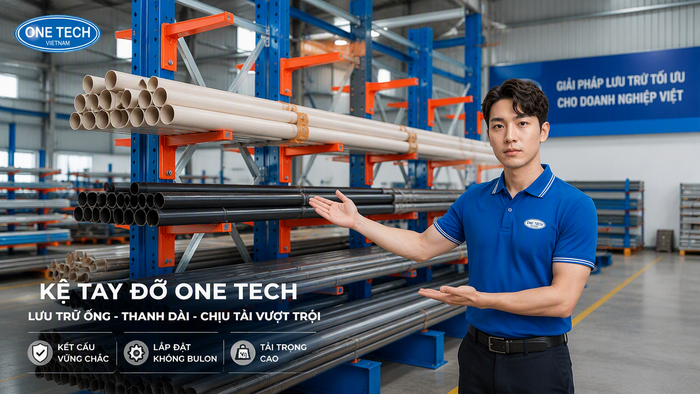 Tư vấn kệ để ống thép Bắc Ninh OneTech