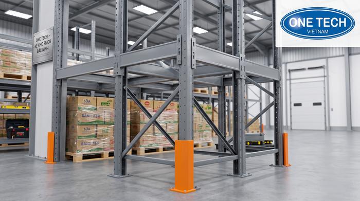Lắp đặt kệ kho FMCG Bắc Ninh tại nhà xưởng